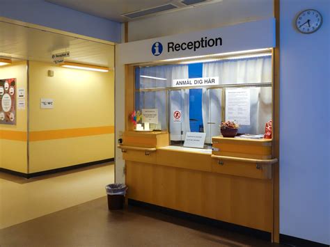 Hospital Reception Desk