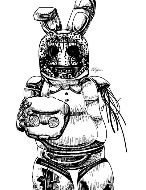 Fnaf Withered Freddy Coloring Pages Boringpop Sexiz Pix