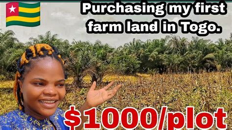 Finally Buying My First Farm Land In Togo Come With Me Youtube