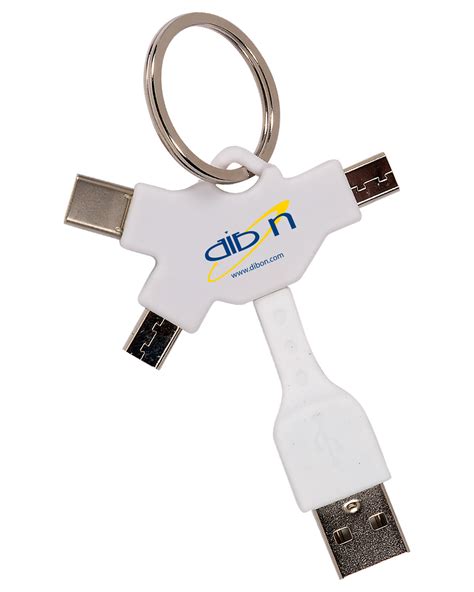 Prime Line Multi Usb Cable Key Chain Alphabroder