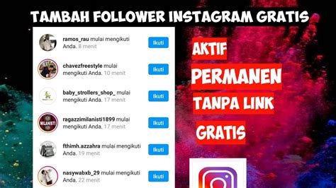 Tambah followers instagram instagram dailyom twgram tanpa aplikasi. tambah follower Instagram gratis|part13 - YouTube