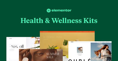 Medical Website Templates | Health & Wellness Templates | Elementor