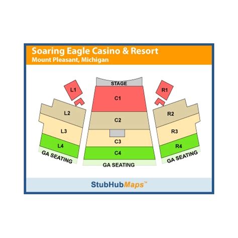 8 Images Soaring Eagle Seating Chart Outside And Review Alqu Blog