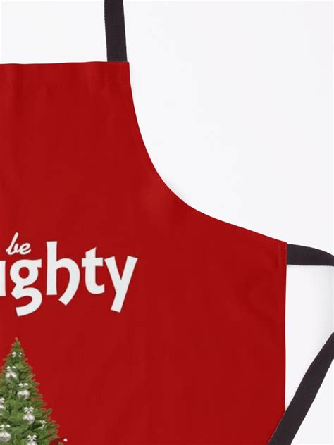 Sexy Christmas Special Lets Be Naughty Save Santa The Trip Apron By Lovepassionart
