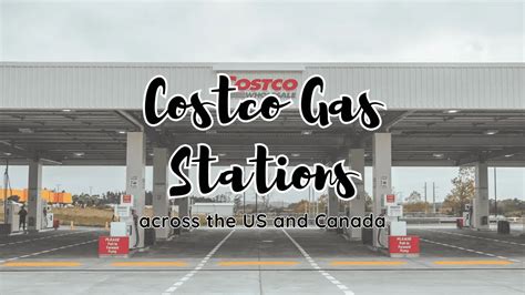 All Costco Gas Stations In The Us And Canada With Map