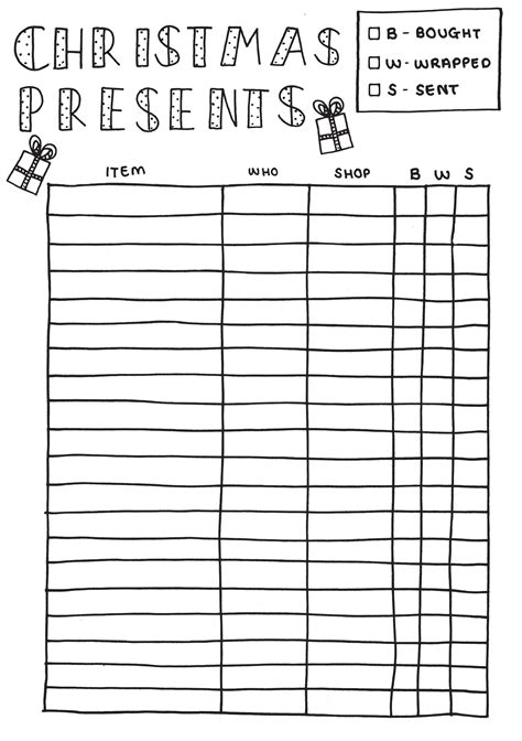 Pdf files cannot be shared or redistributed online or in print. 3 Free Bullet Journal Printables For Christmas. — Gwennan Rees