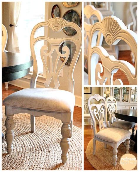 Dining Chair Painted Waxed Furniture Fix Upcycled Furniture Shabby