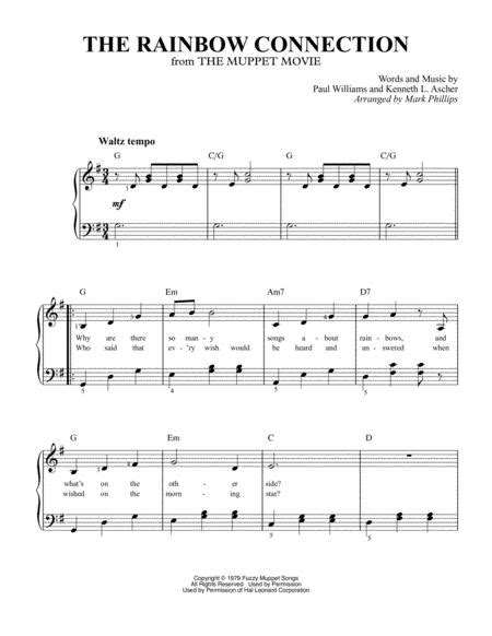The Rainbow Connection Sheet Music Pdf Download