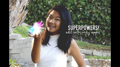 How To Get Superpowers Edit With Apps Only Youtube