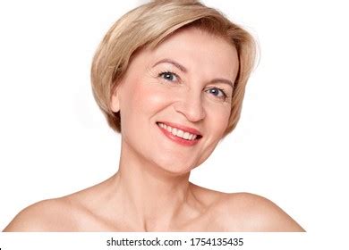 Naked Woman Standing On White Background Images Stock Photos