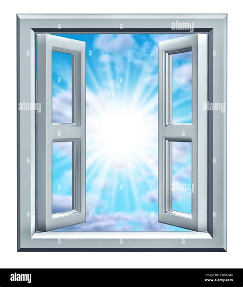 Window Of Opportunity As A Symbol Of Freedom And Succes Or Light At The