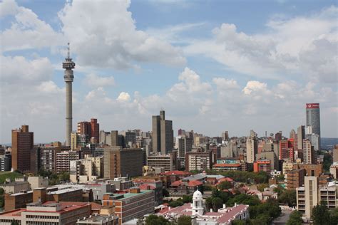 Johannesburg Skyline Johannesburg Skyline Southern Africa Places To Go