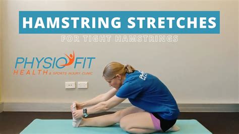 5 Hamstring Stretches For Tight Hamstrings YouTube