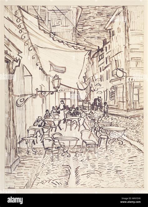 Cafe Terrace At Night Arles September Vincent Van Gogh