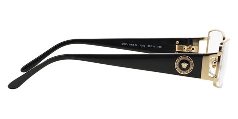 Versace Ve1163m 1252 52 Pale Gold Eyeglasses