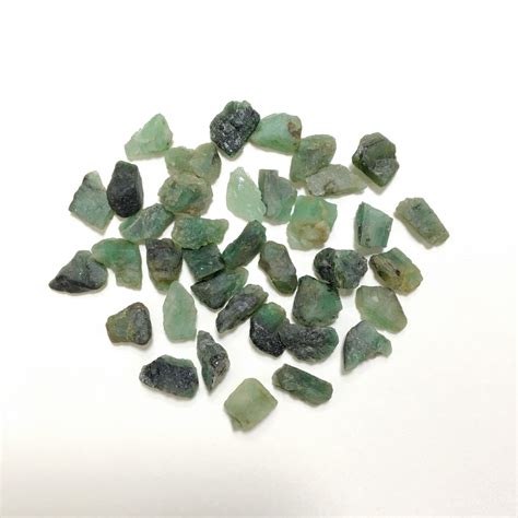 Small Rough Emerald Natural Raw Emerald Gemstone Lot Etsy