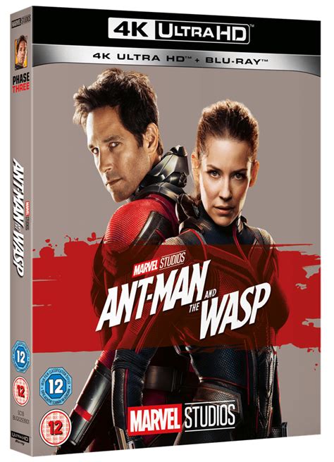 Ant Man And The Wasp 4k Ultra Hd Blu Ray Free Shipping Over £20 Hmv Store