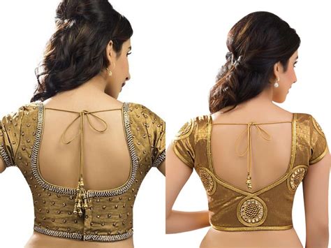 Latest Saree Blouse Back Designs 2019 Ladies Boutiques Girl Size