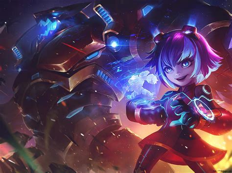 League Of Legends Lol Super Galaxy Annie 4k Wallpaper Download