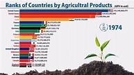 Countries Rank by Agricultural Production since 1960 to recent years ...