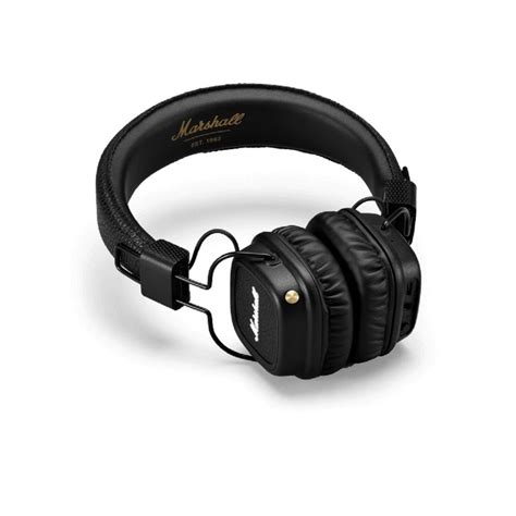 Marshall Major Ii Black Bluetooth Headphones On Ear Headphones