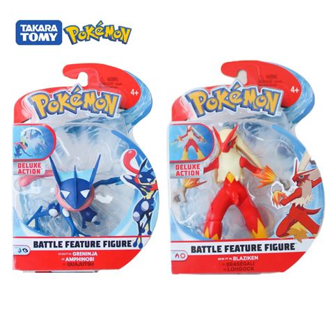 Original Wct Pokemon Battle Feature Figures With Deluxe Actions