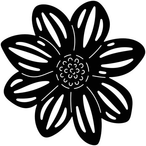 Flower Free Dxf File