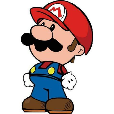 Super Mario Bros Kart Mario Looking Up Pose Nintendo Cartoon Character