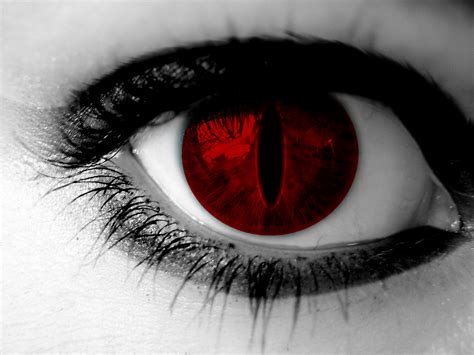 Red Eyes Creep Me Out So Much But Still There S That Sense Of Something Sinister That S