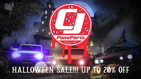 Spooktacular Savings Await at CJ Pony Parts Halloween Sale - Enjoy Up