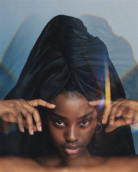 Black Girl Art Beautiful Gorgeous Black Girl Magic Creative Portrait