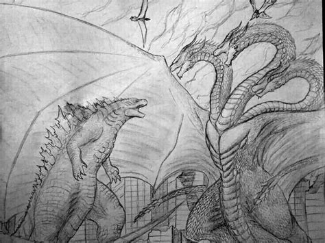 Pin De Omega Century En To Draw Dibujos De Godzilla Pintura De