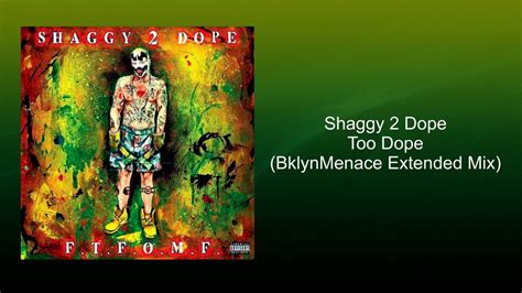Shaggy 2 Dope Too Dope Bklynmenace Extended Mix Youtube