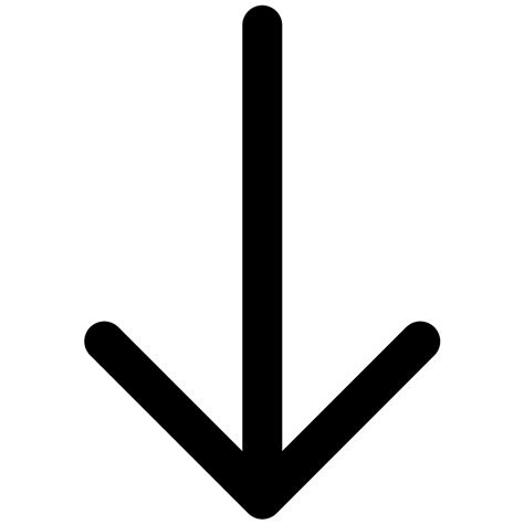 Download Down Arrow Svg Png Icon Free Download (#191161) - OnlineWebFonts.COM