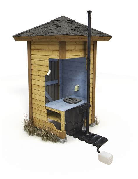 It isn't as simple as a composting toilet, but in some cases, it may be the best option. Easylet Outhouse Toilet - Toilet Revolution - Toilet Revolution