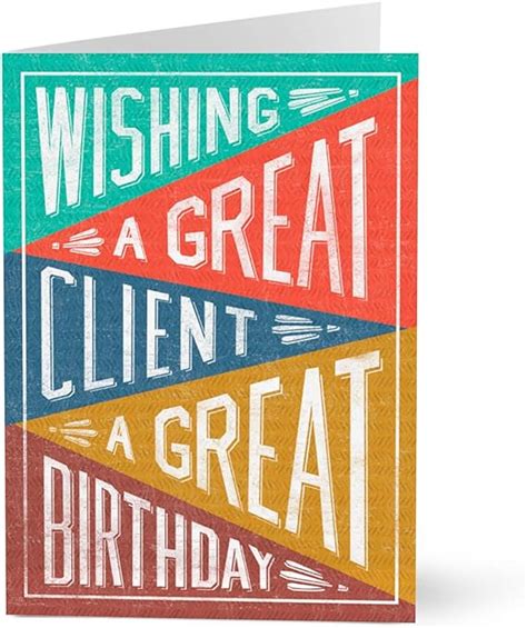 Hallmark Business Birthday Cards For Clients Great Client