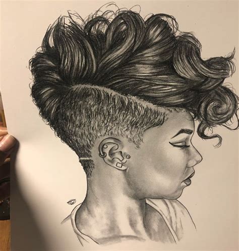 Best Ideas For Short Haircuts Dope Hair Drawing By Yoo