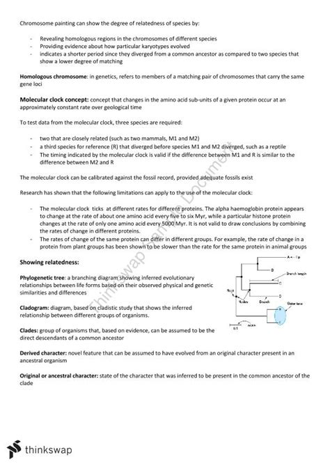 Biology Unit 3 And 4 Whole Notes Year 12 Vce Biology Thinkswap