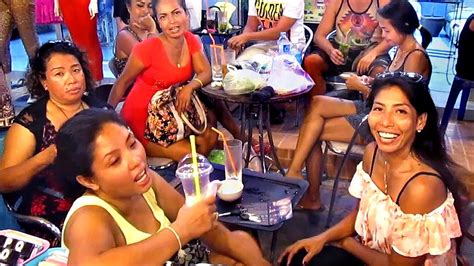 Koh Samui Nightlife Lamai Beach Walking Street Party Girls Food Fun Youtube