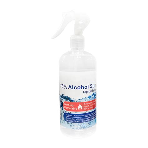 100 200 500 1000ml Refill Antibacterial Instant 75 Alcohol Sanitizing