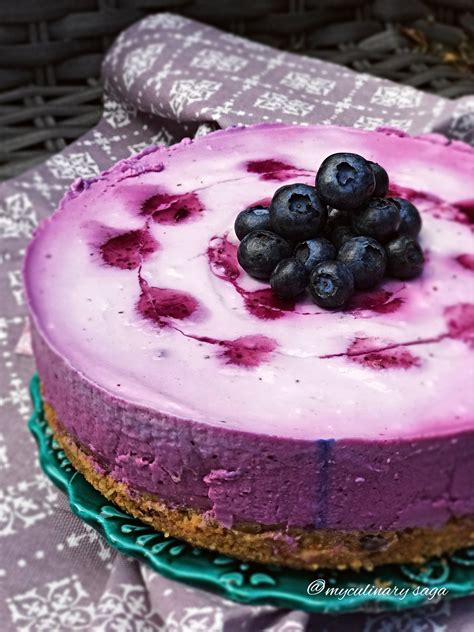 Blueberry Cheesecake No Bake Desserts Baking Cake Desserts