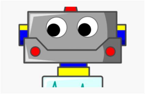 Robot Head Cliparts Robot Face Clip Art Hd Png Download Kindpng