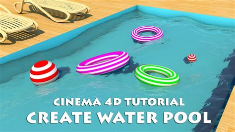 Cinema 4d Tutorial Create Water Pool With Hot4d Plugin C4d