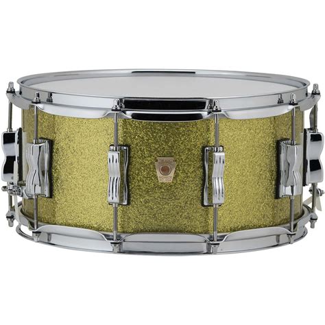 Ludwig Classic Maple Snare Drum 14 X 65 In Olive Sparkle