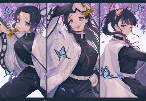 Demon Slayer Kimetsu No Yaiba Kocho Sisters Kanae Kocho Gambaran