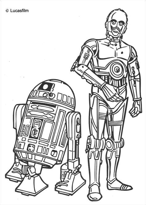 R2d2 and c3po coloring page from the phantom menace category. Coloriage R2d2 Et Bb8 | danieguto.net