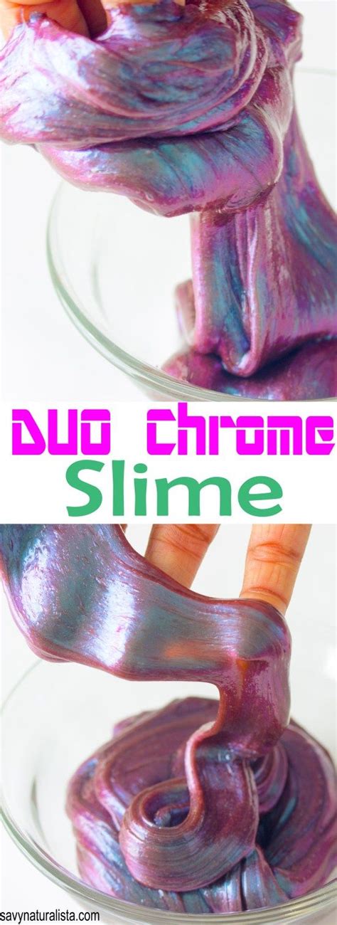 Chrome Slime This Is A Super Cute Fun Slime That Every Girl Would Love