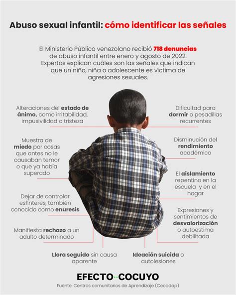 cómo reconocer las señales de abuso sexual infantil