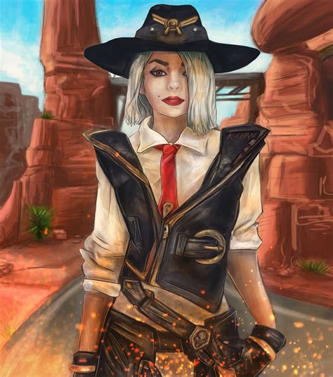 ArtStation - Ashe Overwatch