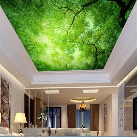 Beibehang Custom Large Scale High Definition Aesthetic Green Fresh